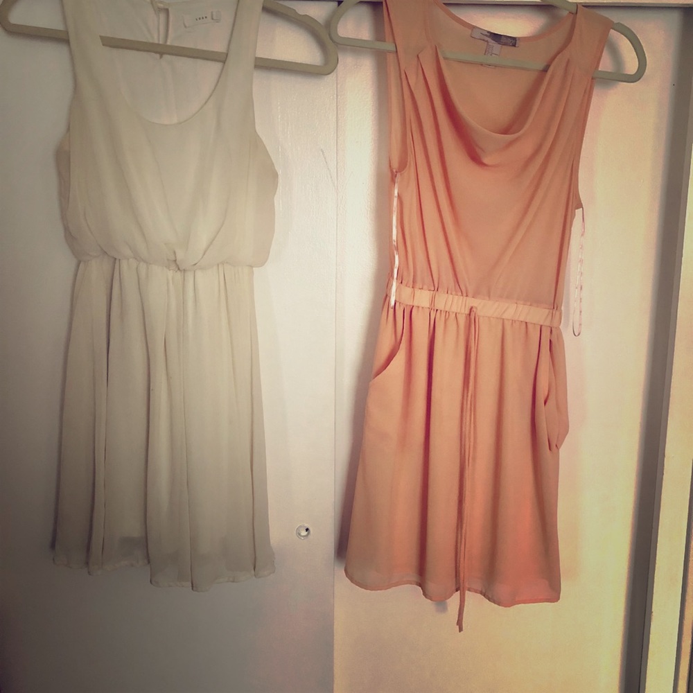 Two tank top dresses